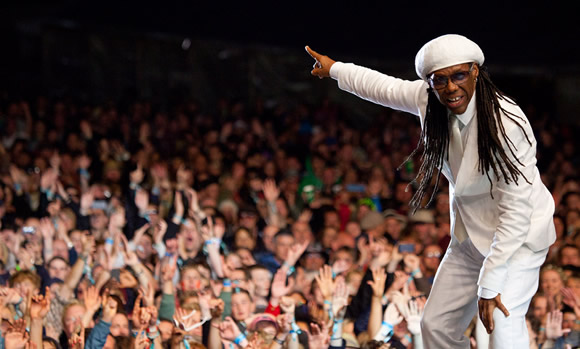 Nile Rodgers at Bingley Music Live